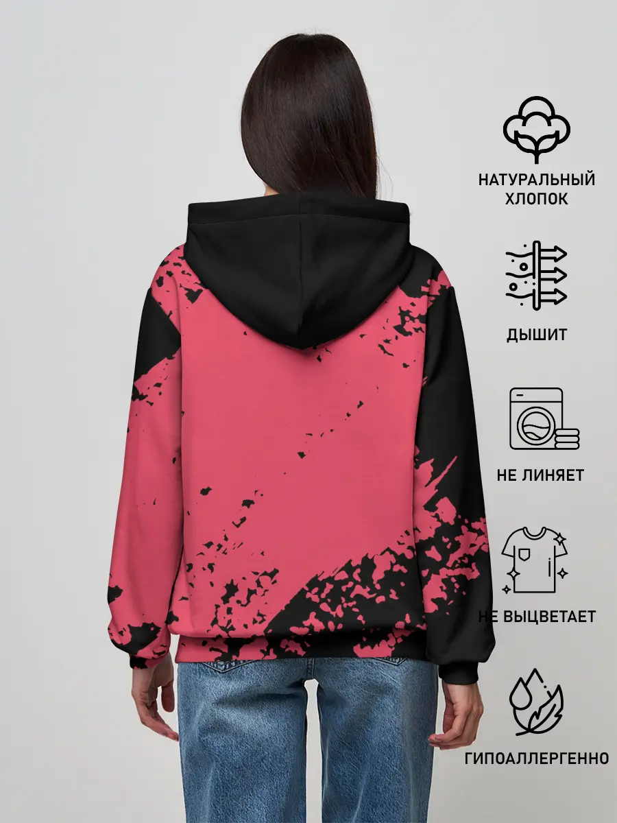 Женское худи / BTS LOGO / БТС ЛОГОТИП