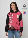 Женское худи / BTS LOGO / БТС ЛОГОТИП