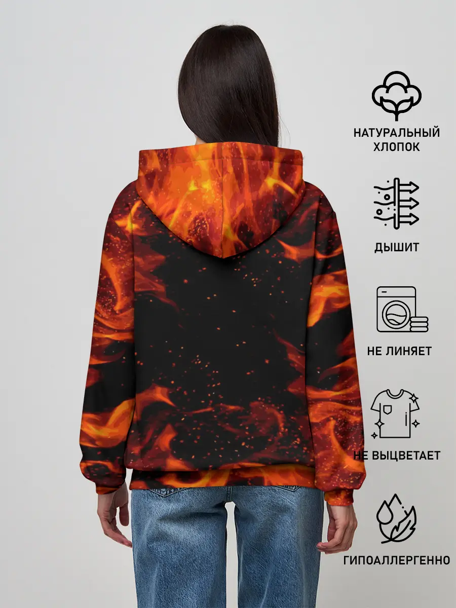 Женское худи / СЕКТОР ГАЗА / ЖИЗНИ ПО КАЙФУ