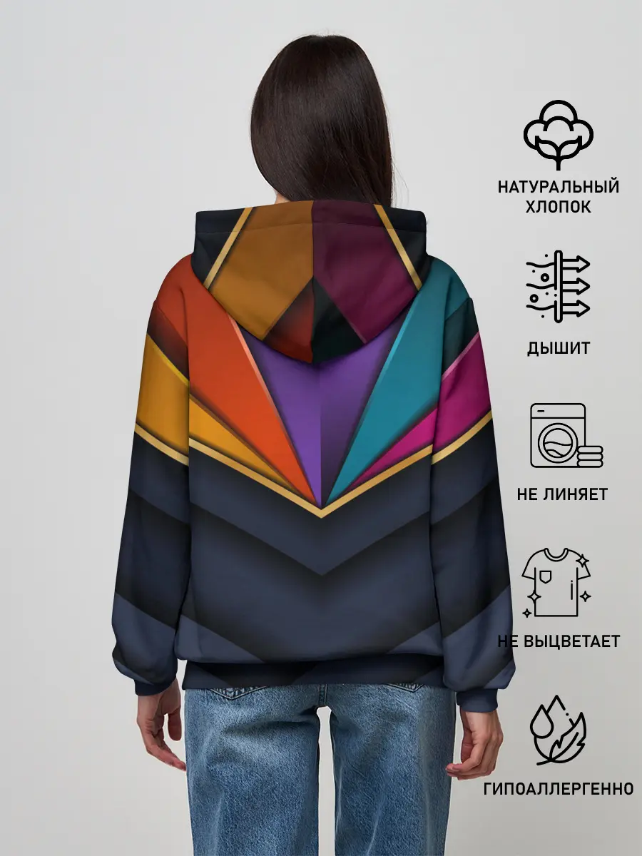 Женское худи / 3D luxury