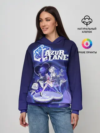 Женское худи / аниме Лазурный путь