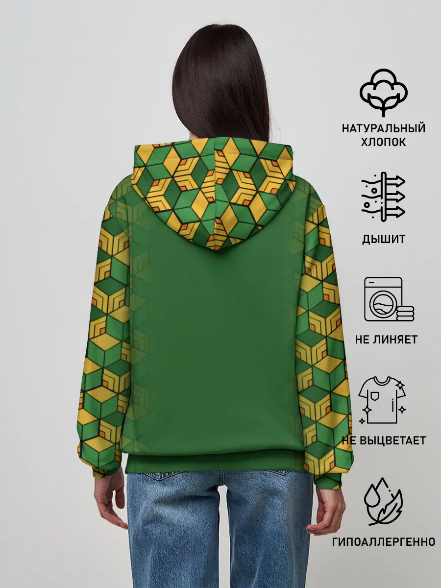 Женское худи / Гию Томиока Kimetsu no Yaiba