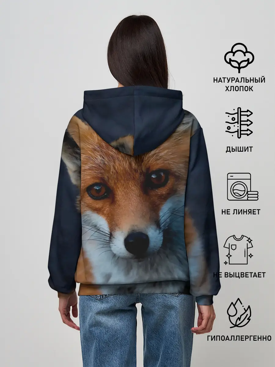 Женское худи / Мудрая лиса