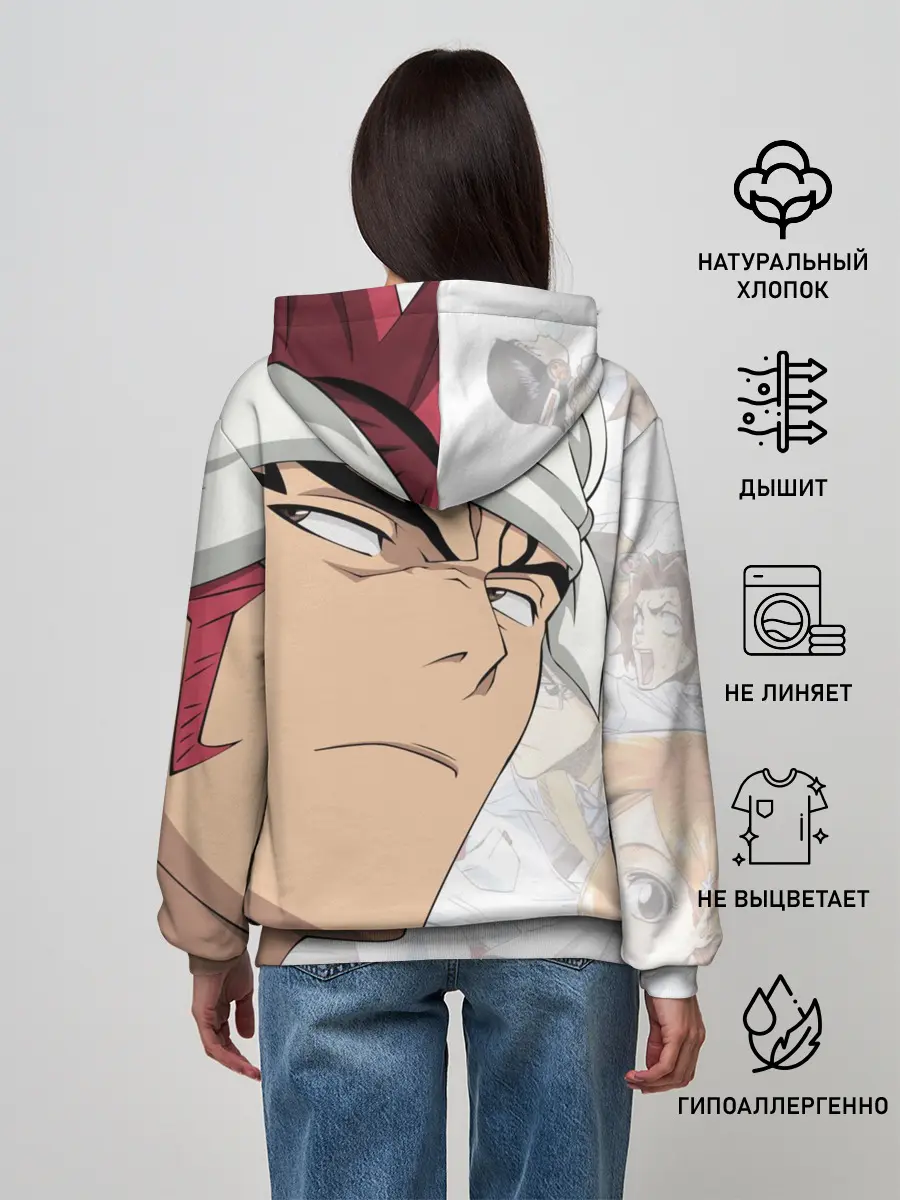 Женское худи / Bleach Anime Abarai Renji