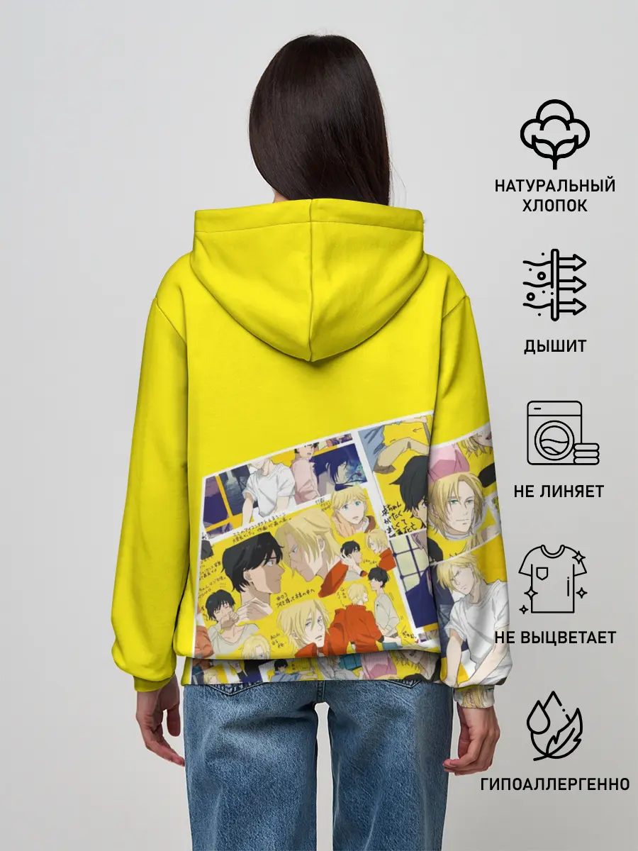 Женское худи / Banana Fish