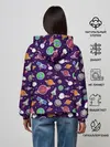 Женское худи / Корабли, планеты и спутники