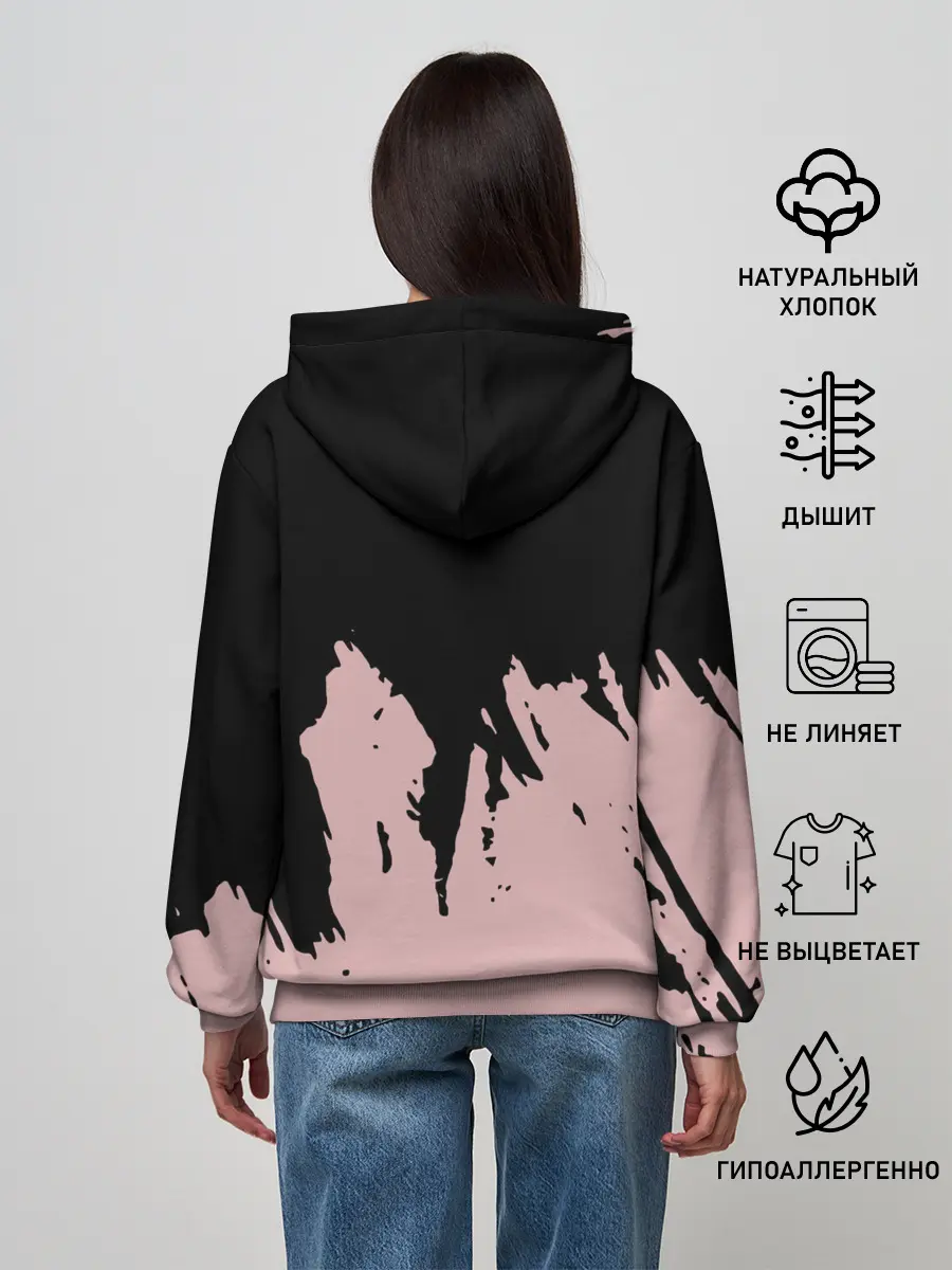 Женское худи / Зеницу Агацума Kimetsu no Yaiba