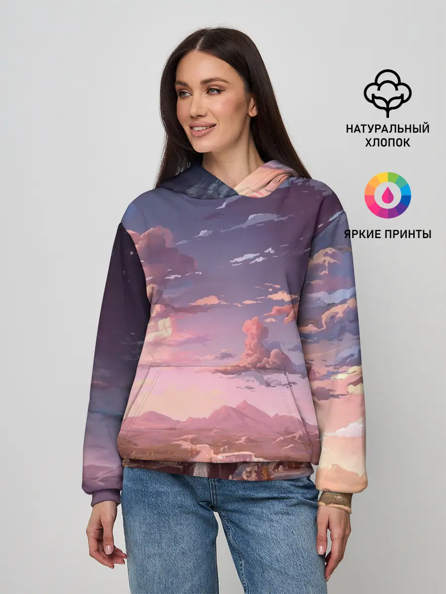 Женское худи / Долина