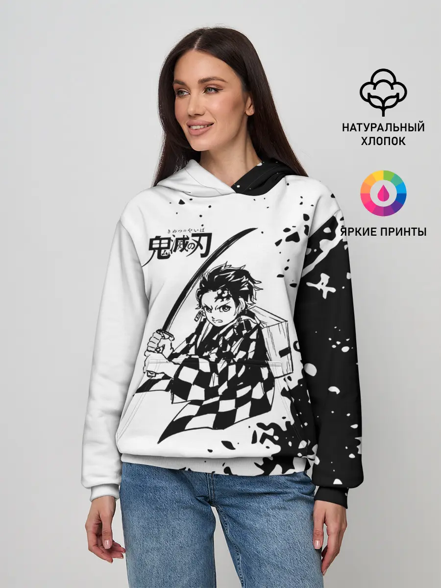 Женское худи / Танджиро | Клинок, рассекающий демонов