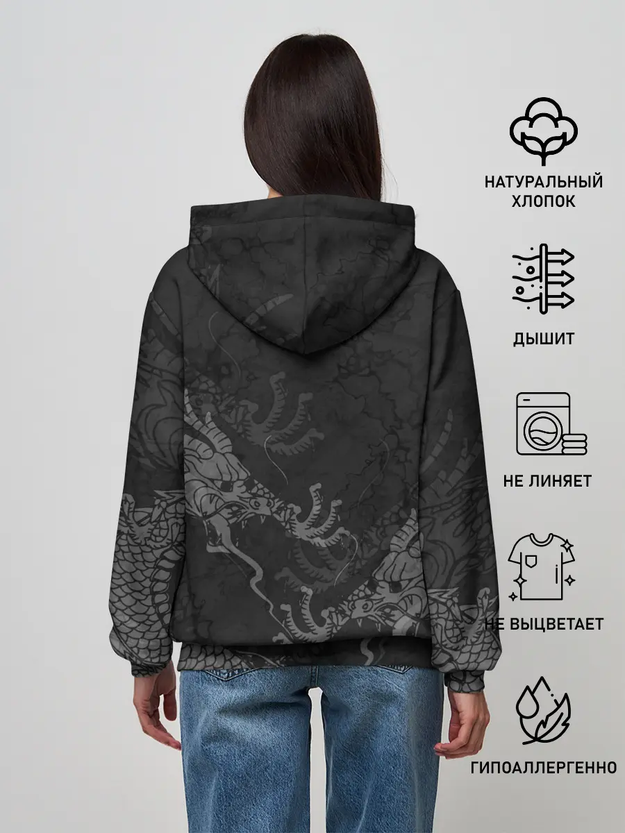 Женское худи / Chinese Dragons