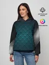 Женское худи / 3D luxury metal