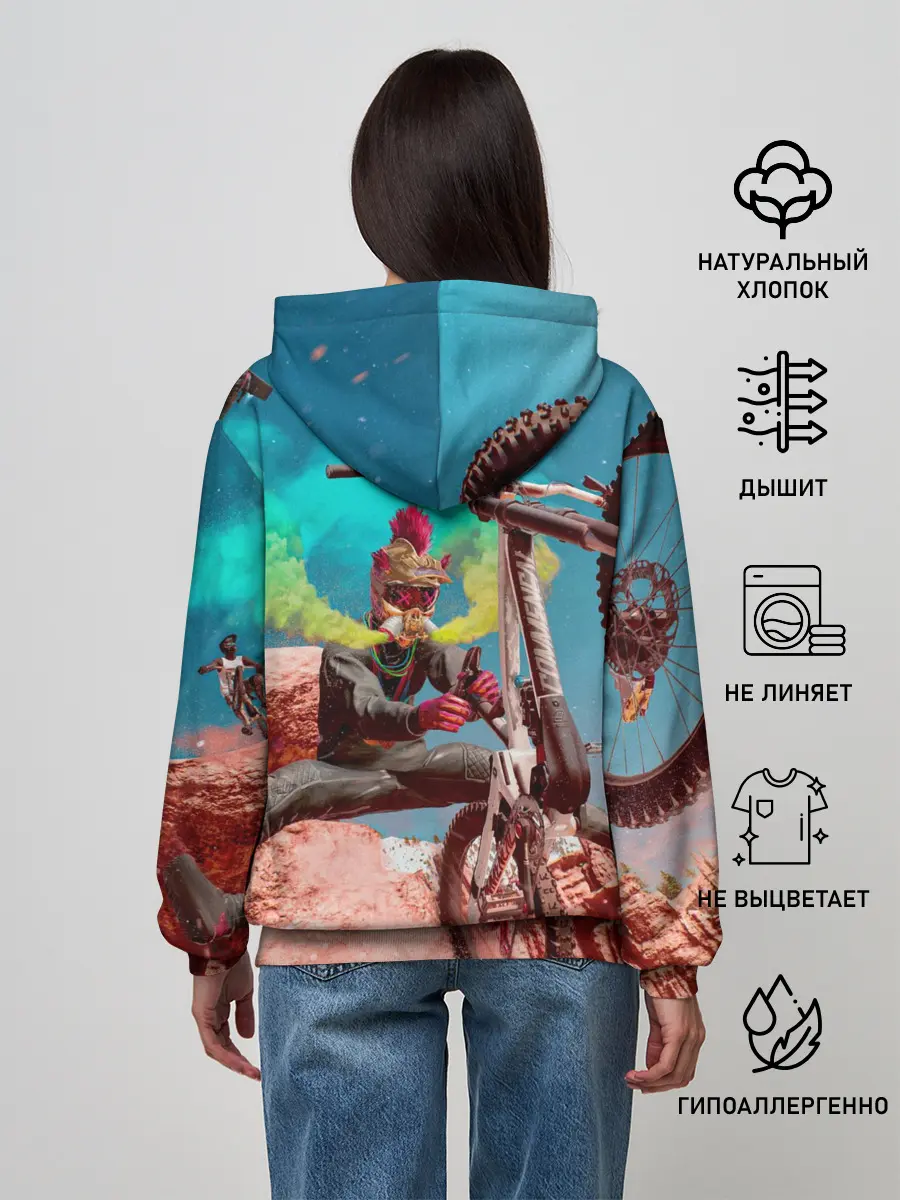 Женское худи / Riders Republic