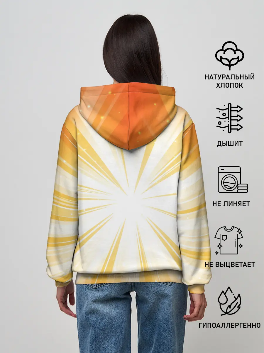 Женское худи / Иноске Хашибира Kimetsu no Yaiba