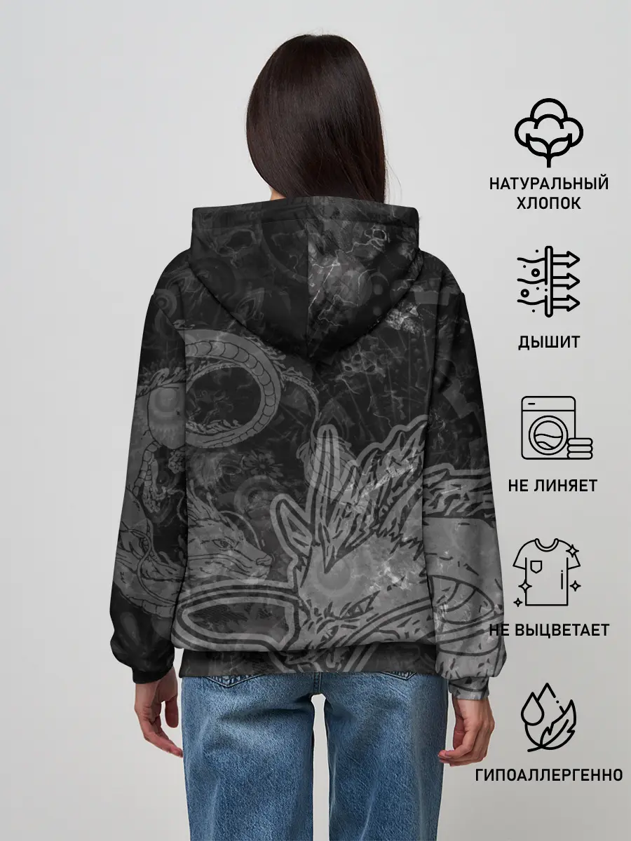 Женское худи / Haku Dragon