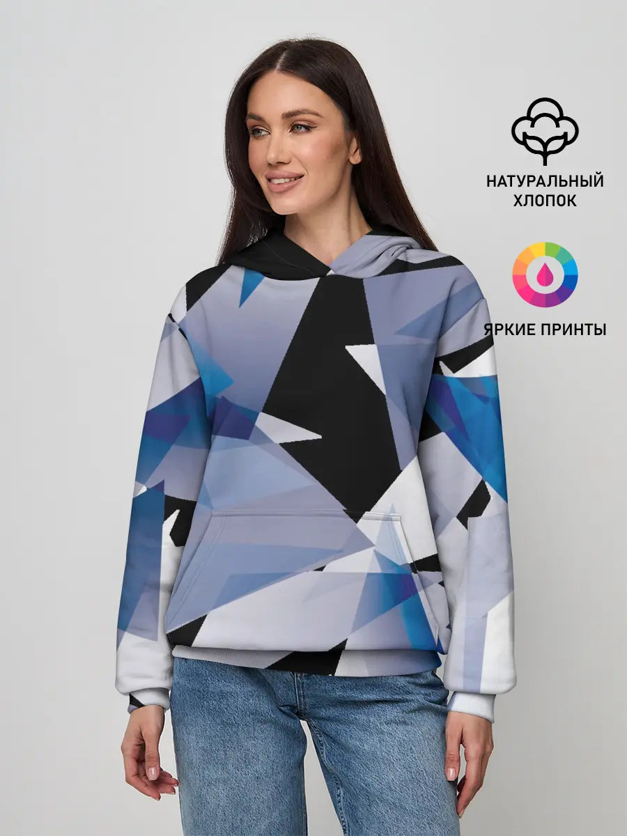 Женское худи / Broken glass