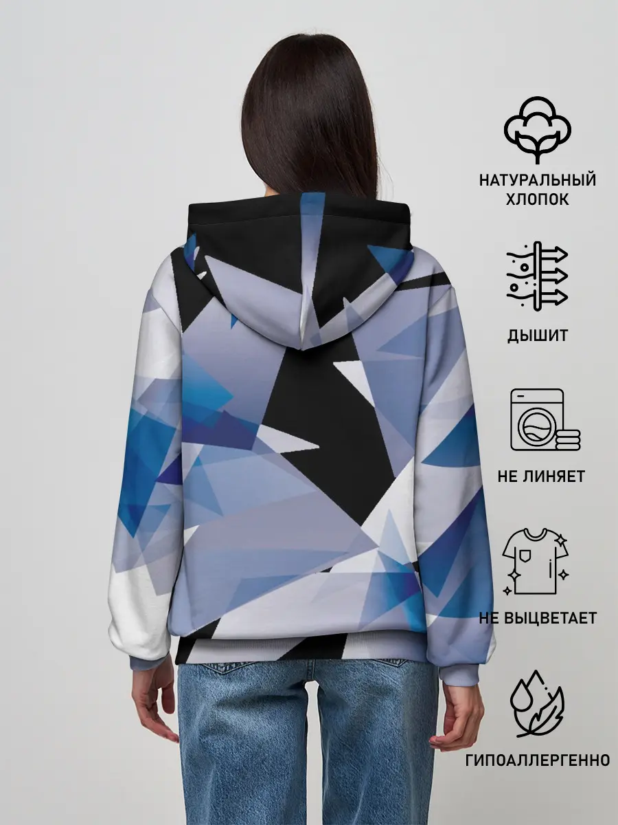 Женское худи / Broken glass