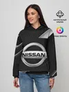 Женское худи / NISSAN / НИССАН / МЕТАЛЛ