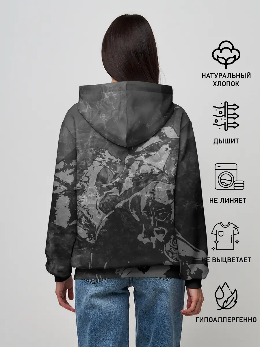 Женское худи / Battle with the dragon / TES