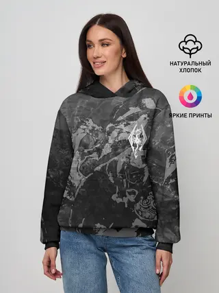 Женское худи / Battle with the dragon / TES