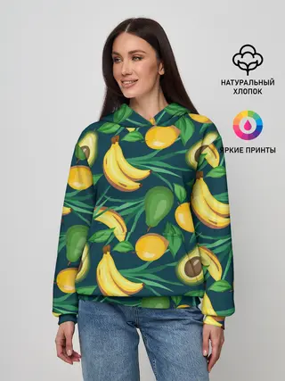 Женское худи / Фрукты