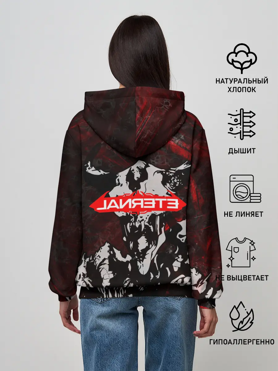 Женское худи / DOOM ETERNAL DEMONS