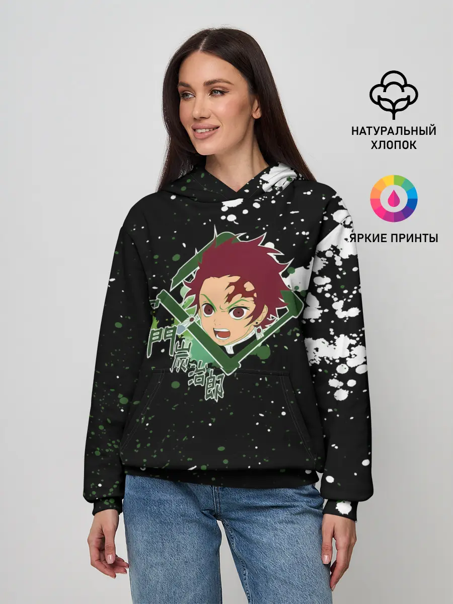 Женское худи / Танджиро | Клинок, рассекающий демонов