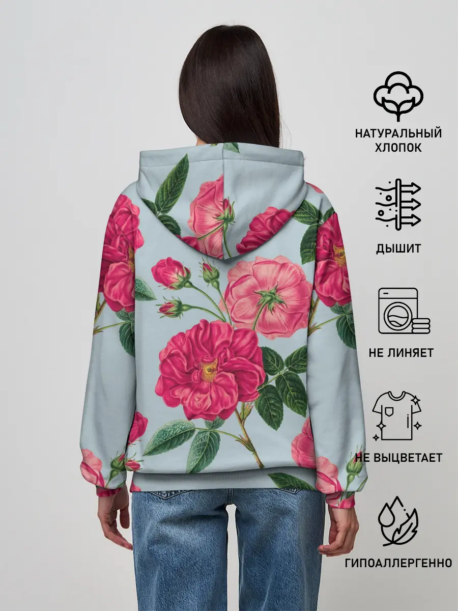 Женское худи / Чайная роза