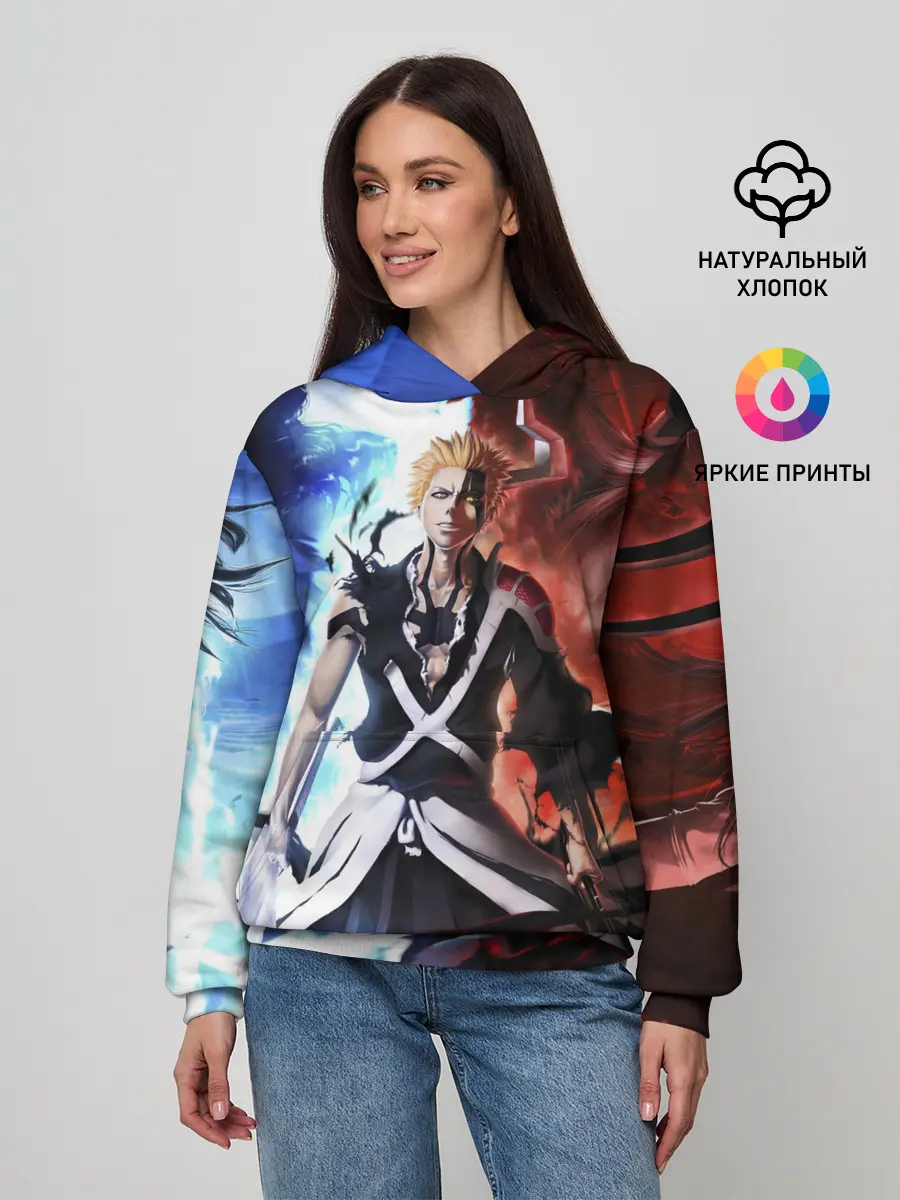 Женское худи / Bleach Ichigo Kurosaki