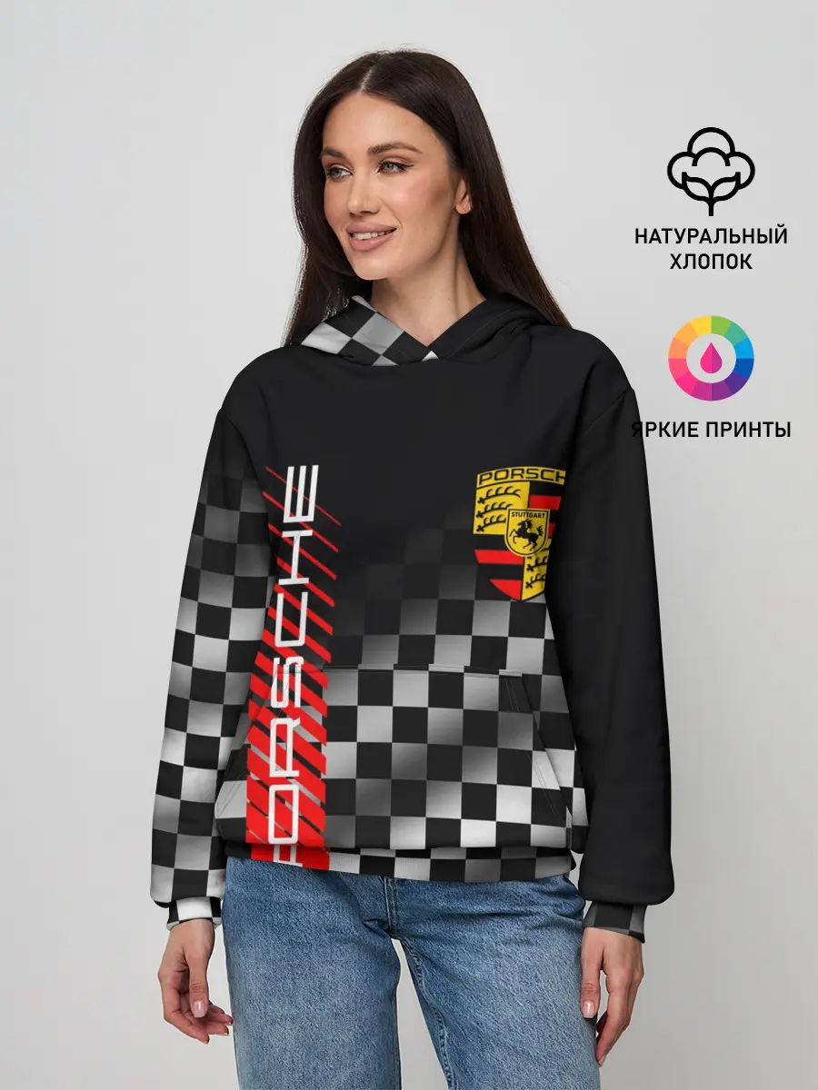Женское худи / PORSCHE / ПОРШЕ / ФИНИШ