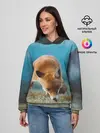 Женское худи / Милая лисичка