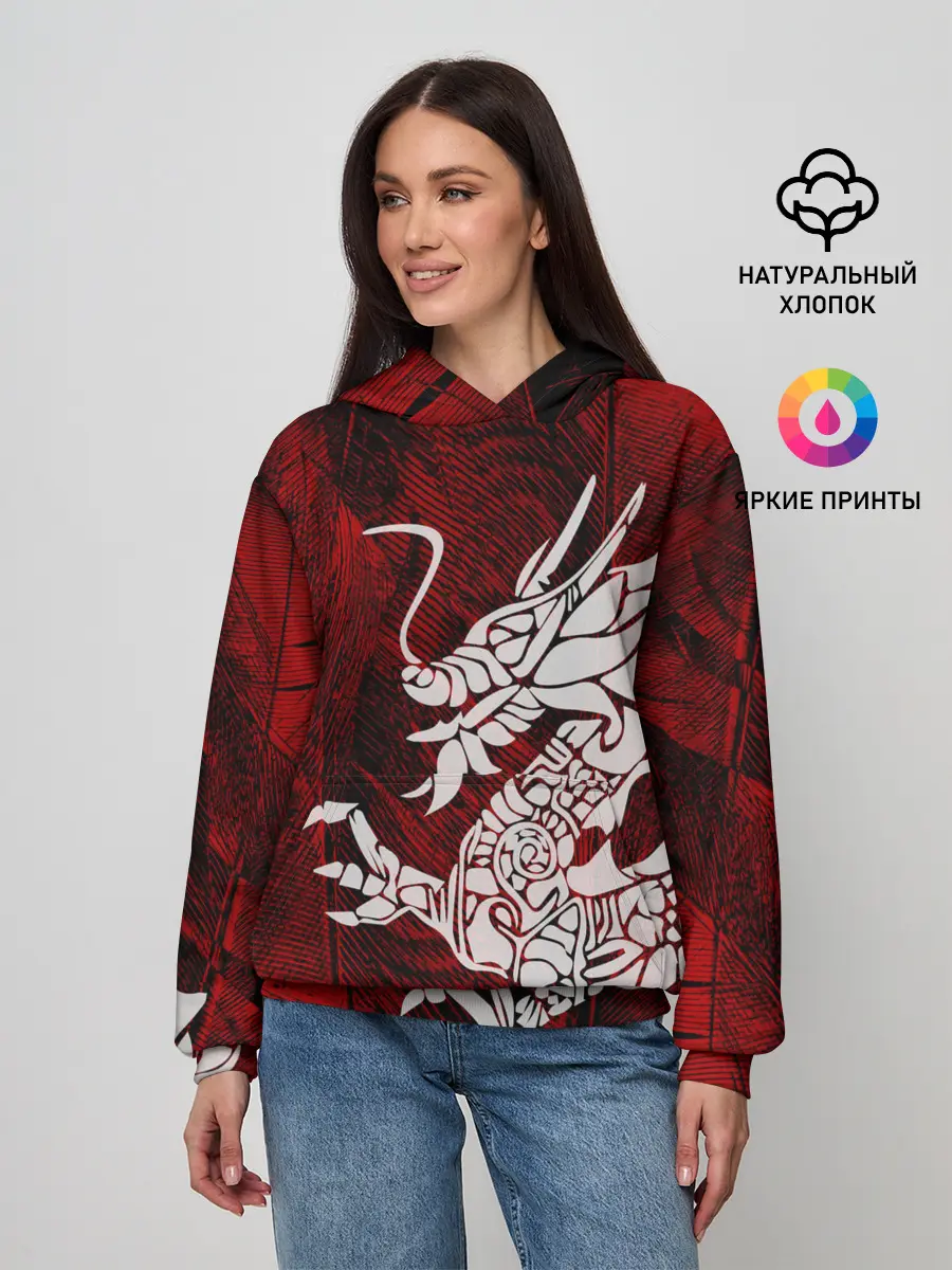 Женское худи / Chinese Dragon