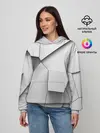 Женское худи / Слом плитки
