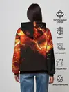 Женское худи / Данте в огне