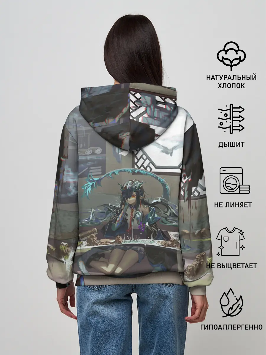 Женское худи / Arknights Clay