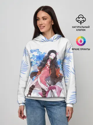 Женское худи / Незуко Камадо Kimetsu no Yaiba