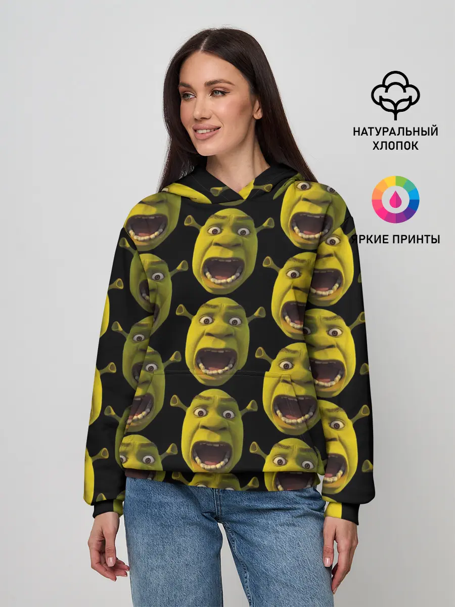 Женское худи / ШРЕК НАВСЕГДА
