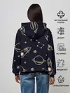 Женское худи / космос
