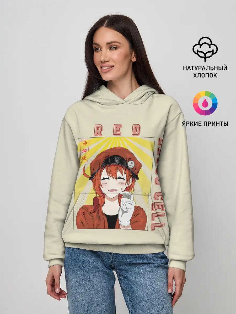 Женское худи / Blood cell