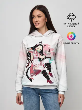 Женское худи / Незуко Камадо Kimetsu no Yaiba