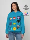 Женское худи / Geometry Dash Icons