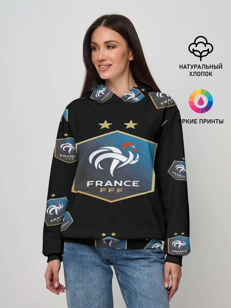 Женское худи / Сборная Франции
