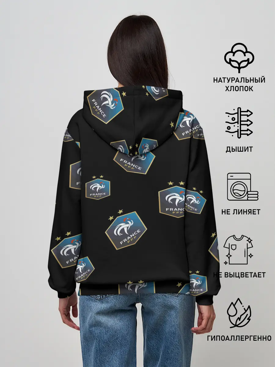 Женское худи / Сборная Франции