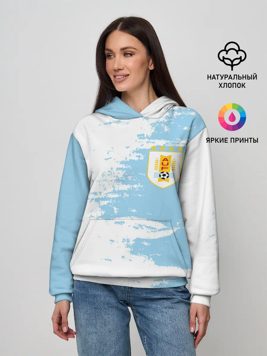 Женское худи / Сборная Уругвая