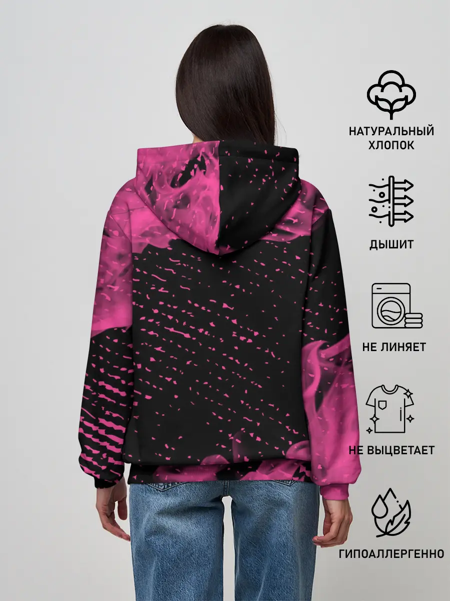 Женское худи / Свободу Лелушу - Пламя