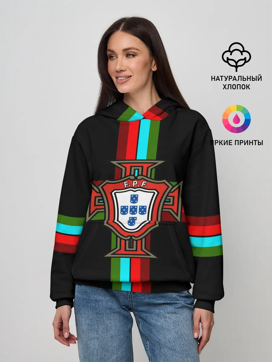 Женское худи / Сборная Португалии