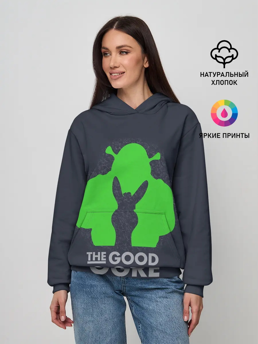 Женское худи / Добрый людоед