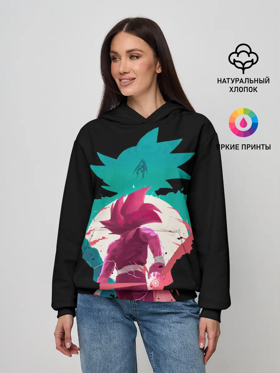 Женское худи / Goku boys