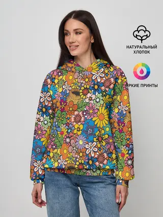 Женское худи / Букет
