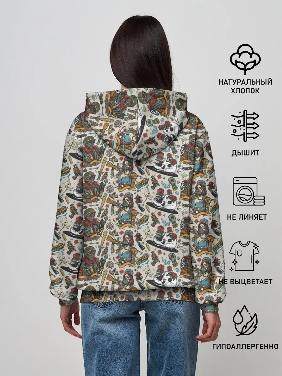 Женское худи / апокалипсис / конец света