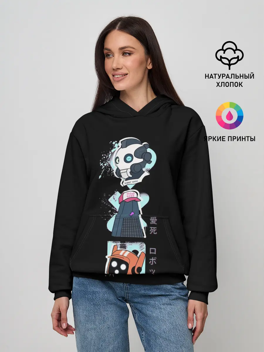 Женское худи / Любовь, Смерть и Роботы